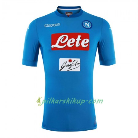 Koszulka SSC Napoli Domowe 2017-18 Koszulki Piłkarskie Krótki Rękaw