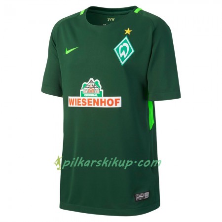 Koszulka Werder Brema Domowe 2017-18 Koszulki Piłkarskie Krótki Rękaw