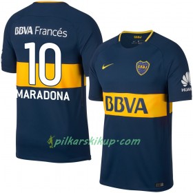 Koszulka Boca Juniors Maradona Domowe 2017-18 Koszulki Piłkarskie Krótki Rękaw