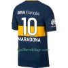 Koszulka Boca Juniors Maradona Domowe 2017-18 Koszulki Piłkarskie Krótki Rękaw