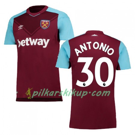 Koszulka West Ham United ANTONIO Domowe 2017-18 Koszulki Piłkarskie Krótki Rękaw Koszulka West Ham United ANTONIO Domowe 2017-18 Koszulki Piłkarskie Krótki Rękaw