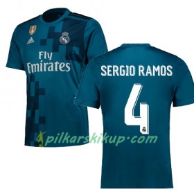 Koszulka Real Madryt SERGIO RAMOS 4 Trzeci 2017-18 Koszulki Piłkarskie Krótki Rękaw