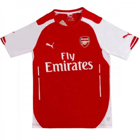Koszulka Arsenal 2014-15 Retro Domowe Koszulki Piłkarskie Krótki Rękaw