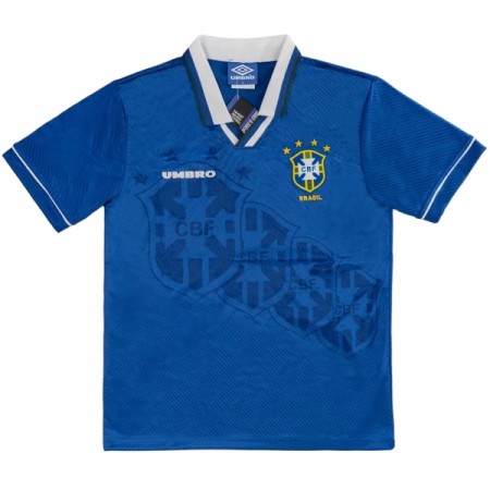 Koszulka Brazylia Retro Wyjazdowe 1994 Koszulki Piłkarskie Krótki Rękaw