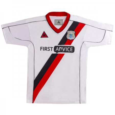 Koszulka Manchester City 2002-03 Retro Wyjazdowe Koszulki Piłkarskie Krótki Rękaw