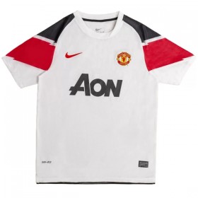 Koszulka Manchester United 2010-11 Retro Wyjazdowe Koszulki Piłkarskie Krótki Rękaw