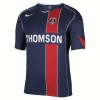 Koszulka Paris Saint-Germain 2004-05 Retro Koszulki Piłkarskie Krótki Rękaw