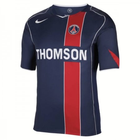 Koszulka Paris Saint-Germain 2004-05 Retro Koszulki Piłkarskie Krótki Rękaw