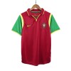 Koszulka Portugalia Retro Domowe 1998 Koszulki Piłkarskie Krótki Rękaw