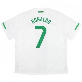 Koszulka Portugalia Ronaldo 7 2010 Retro Wyjazdowe Koszulki Piłkarskie Krótki Rękaw