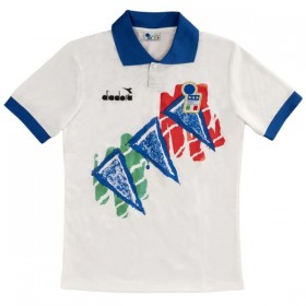 Włochy Retro Koszulka Treningowa 1994 Koszulki Piłkarskie Krótki Rękaw