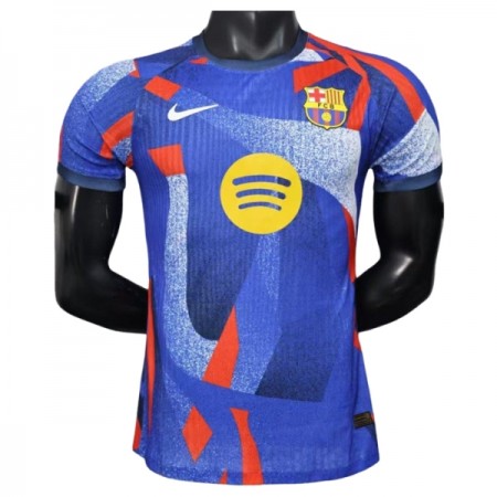 Koszulka Barcelona 2025-26 Niebieski Koszulki Piłkarskie Krótki Rękaw