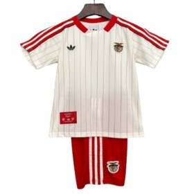 Koszulka Benfica Terrace Icons Dziecięcy 2025-26 Koszulki Piłkarskie Krótki Rękaw