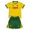 Koszulka FC Nantes Dziecięcy Domowe 2025-26 Koszulki Piłkarskie Krótki Rękaw