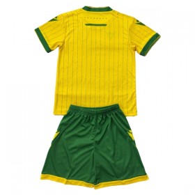 Koszulka FC Nantes Dziecięcy Domowe 2025-26 Koszulki Piłkarskie Krótki Rękaw
