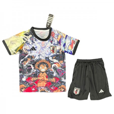 Koszulka Japonia x Luffy Dziecięcy 2025 Koszulki Piłkarskie Krótki Rękaw