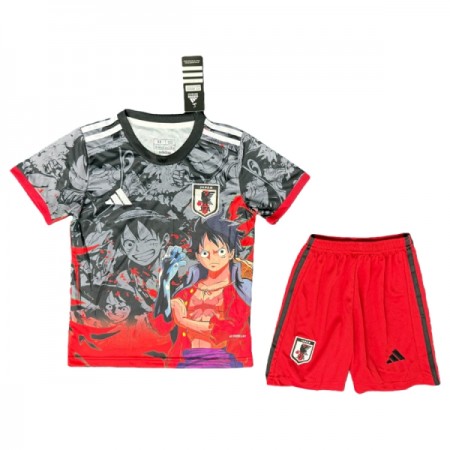 Koszulka Japonia x OnePiece Dziecięcy 2025 Koszulki Piłkarskie Krótki Rękaw