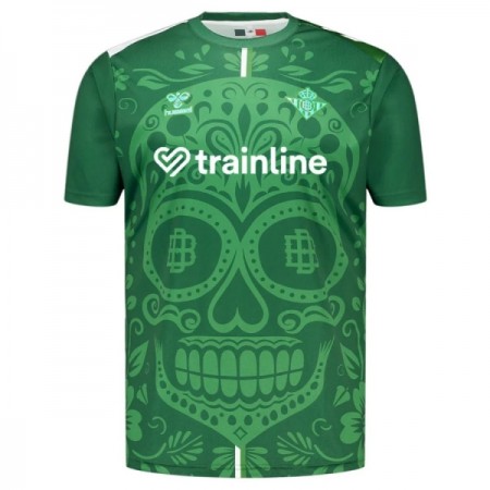 Koszulka Real Betis x Dia de Muertos Pre-Match 2025-26 Koszulki Piłkarskie Krótki Rękaw