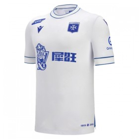 Koszulka AJ Auxerre Domowe 2025-26 Koszulki Piłkarskie Krótki Rękaw