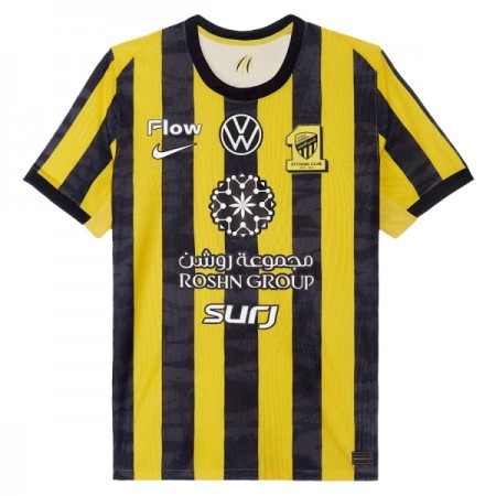 Koszulka Al Ittihad Domowe 2025-26 Koszulki Piłkarskie Krótki Rękaw
