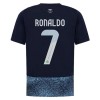 Koszulka Al Nassr Ronaldo 7 Dziecięcy Wyjazdowe 2025-26 Koszulki Piłkarskie Krótki Rękaw