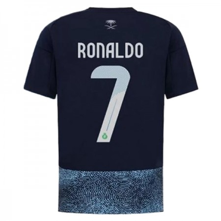 Koszulka Al Nassr Ronaldo 7 Wyjazdowe 2025-26 Koszulki Piłkarskie Krótki Rękaw
