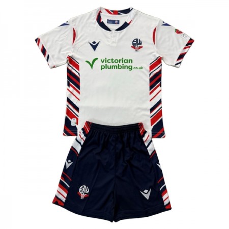 Koszulka Bolton Wanderers Dziecięcy Domowe 2025-26 Koszulki Piłkarskie Krótki Rękaw