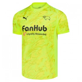 Koszulka Derby County Bramkarska 2025-26 Żółty Koszulki Piłkarskie Krótki Rękaw