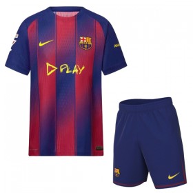 Koszulka FC Barcelona x Ed Sheeran Dziecięcy 2025-26 Koszulki Piłkarskie Krótki Rękaw