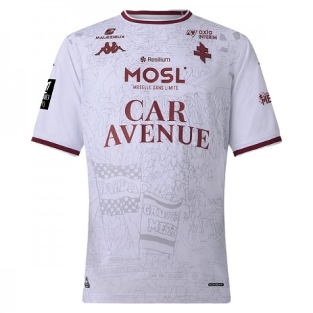 Koszulka FC Metz Wyjazdowe 2025-26 Koszulki Piłkarskie Krótki Rękaw