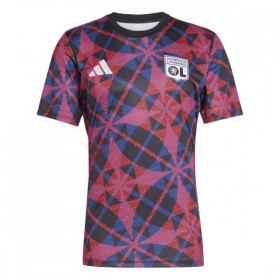 Koszulka Olympique Lyon Pre-Match 2025-26 Koszulki Piłkarskie Krótki Rękaw
