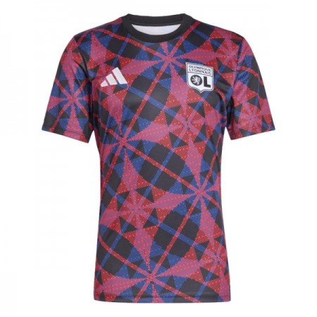Koszulka Olympique Lyon Pre-Match 2025-26 Koszulki Piłkarskie Krótki Rękaw