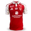 Koszulka Stade Brestois Domowe 2025-26 Koszulki Piłkarskie Krótki Rękaw Koszulka Stade Brestois Domowe 2025-26 Koszulki Piłkarskie Krótki Rękaw