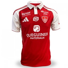 Koszulka Stade Brestois Domowe 2025-26 Koszulki Piłkarskie Krótki Rękaw