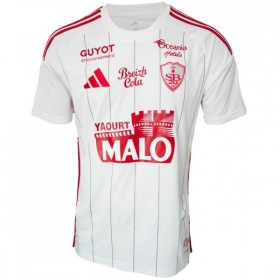 Koszulka Stade Brestois Wyjazdowe 2025-26 Koszulki Piłkarskie Krótki Rękaw
