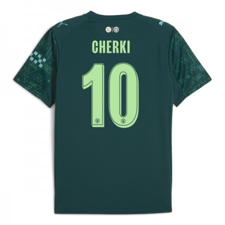 Koszulka Manchester City Cherki 10 EA Sport Czwarty 2025-26 Koszulki Piłkarskie Krótki Rękaw
