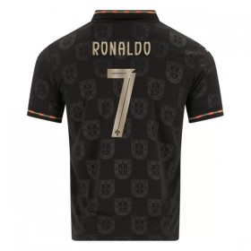 Koszulka Portugalia Black Panther Ronaldo 7 2025-26 Koszulki Piłkarskie Krótki Rękaw