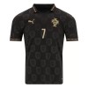 Koszulka Portugalia Black Panther Ronaldo 7 2025-26 Koszulki Piłkarskie Krótki Rękaw