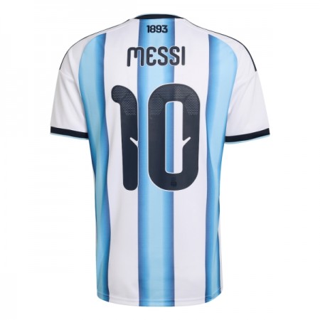 Koszulka Argentyna Messi 10 Domowe MŚ 2026 Koszulki Piłkarskie Krótki Rękaw