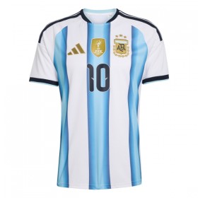 Koszulka Argentyna Messi 10 Domowe MŚ 2026 Koszulki Piłkarskie Krótki Rękaw