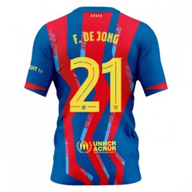 Koszulka FC Barcelona F. De Jong 21 Czwarty 2025-26 Koszulki Piłkarskie Krótki Rękaw