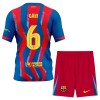 Koszulka FC Barcelona Gavi 6 Dziecięcy Czwarty 2025-26 Koszulki Piłkarskie Krótki Rękaw