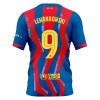 Koszulka FC Barcelona Lewandowski 9 Dziecięcy Czwarty 2025-26 Koszulki Piłkarskie Krótki Rękaw