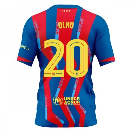 Koszulka FC Barcelona Olmo 20 Czwarty 2025-26 Koszulki Piłkarskie Krótki Rękaw