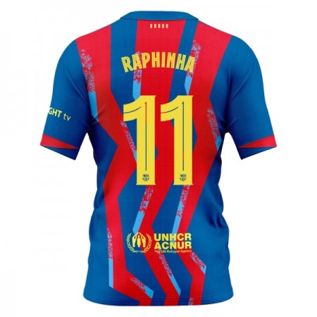 Koszulka FC Barcelona Raphinha 11 Czwarty 2025-26 Koszulki Piłkarskie Krótki Rękaw