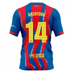 Koszulka FC Barcelona Rashford 14 Czwarty 2025-26 Koszulki Piłkarskie Krótki Rękaw