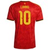 Koszulka Belgia Lukaku 10 Domowe MŚ 2026 Koszulki Piłkarskie Krótki Rękaw
