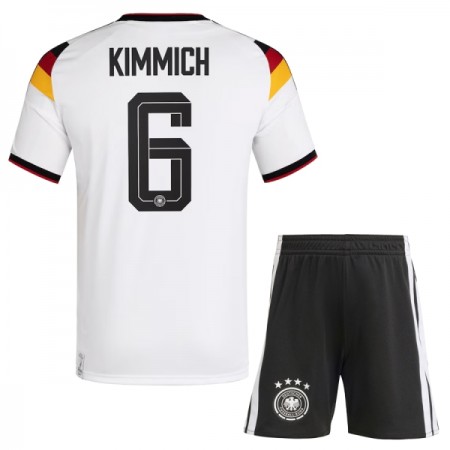 Koszulka Niemcy Kimmich 6 Dziecięcy Domowe MŚ 2026 Koszulki Piłkarskie Krótki Rękaw