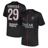 Koszulka Paris Saint-Germain B. Barcola 29 Jordan Czwarty 2025-26 Koszulki Piłkarskie Krótki Rękaw