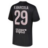 Koszulka Paris Saint-Germain B. Barcola 29 Jordan Czwarty 2025-26 Koszulki Piłkarskie Krótki Rękaw